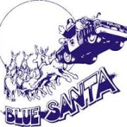 Blue Santa image